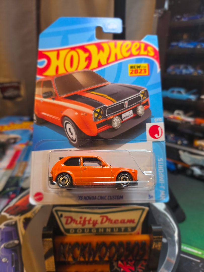 Hot Wheels 73 Honda Civic Custom