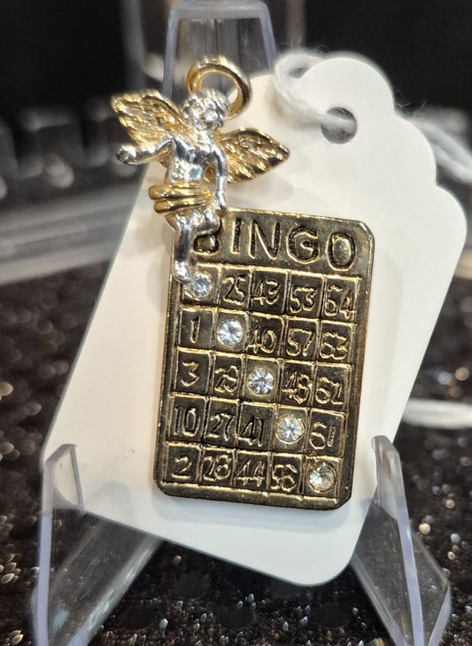 BINGO w/Angel Pin, 1" × 1.5"