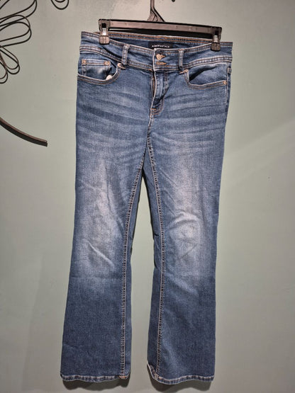 Aeropostale Denim Low Rise Jeans, 2 Reg