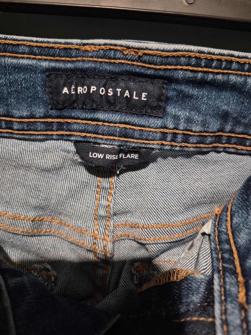 Aeropostale Denim Low Rise Jeans, 2 Reg
