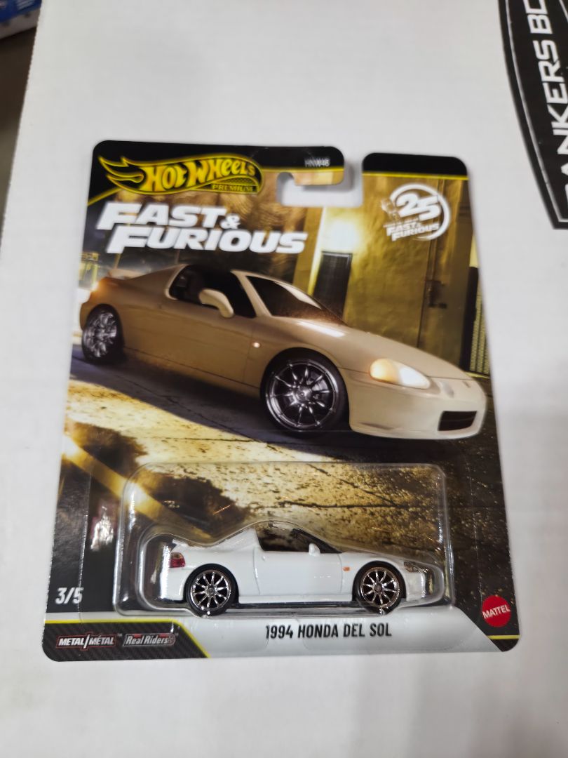 Hot Wheels Honda civic Del Sol fast & furious