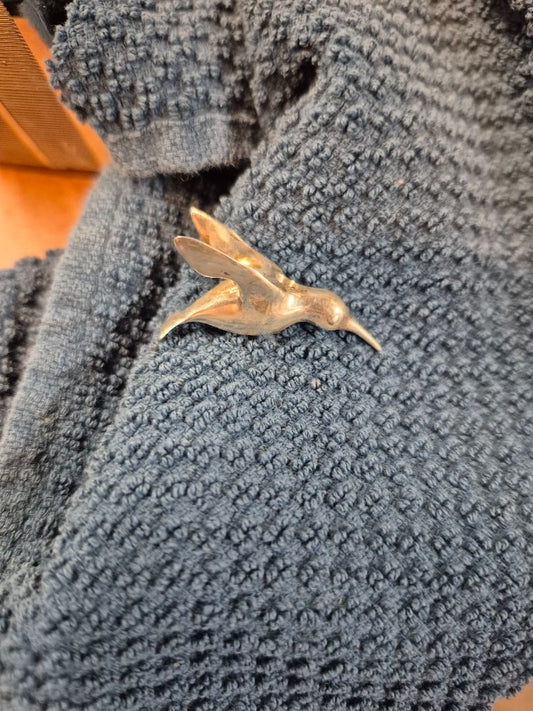 Sterling Silver Hummingbird Charm