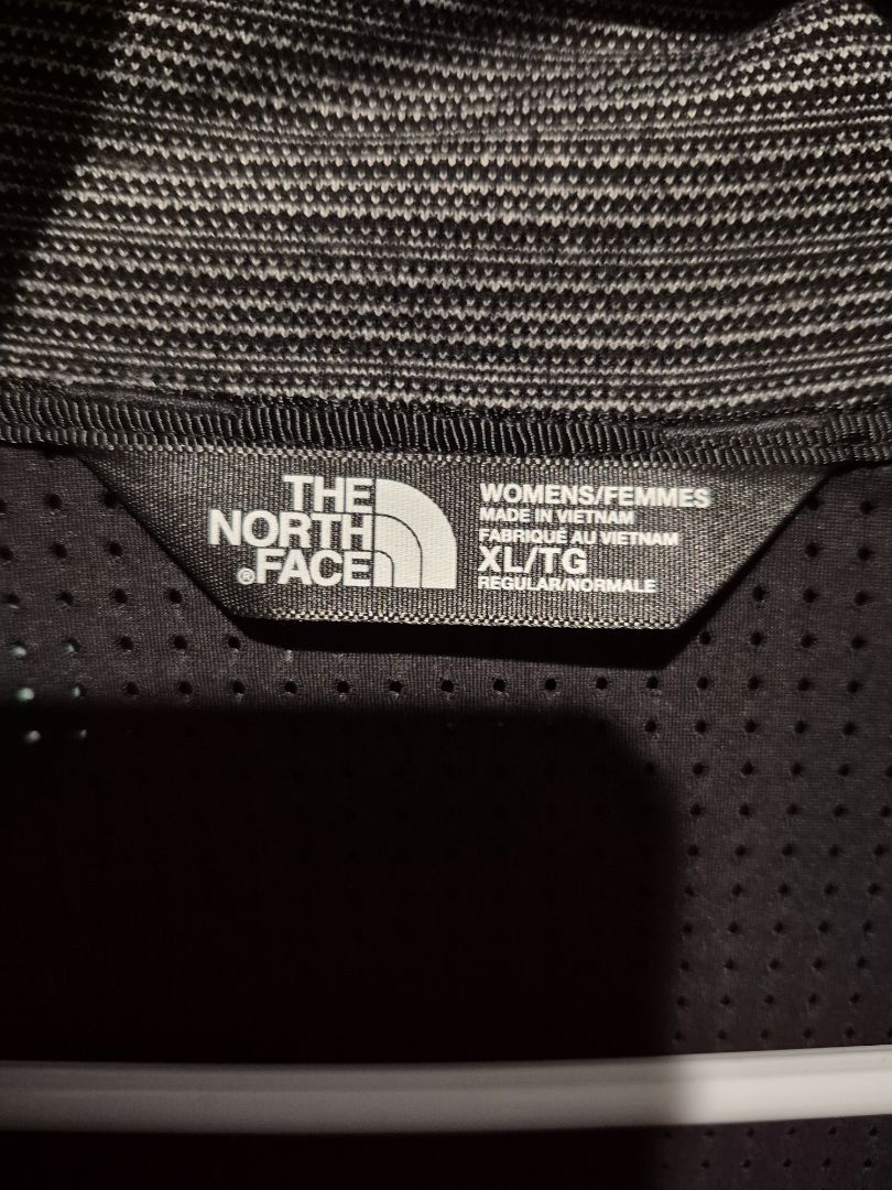 Grey The North Face Asymmetrical Jacket, XL
