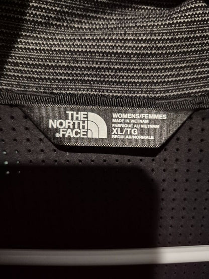 Grey The North Face Asymmetrical Jacket, XL