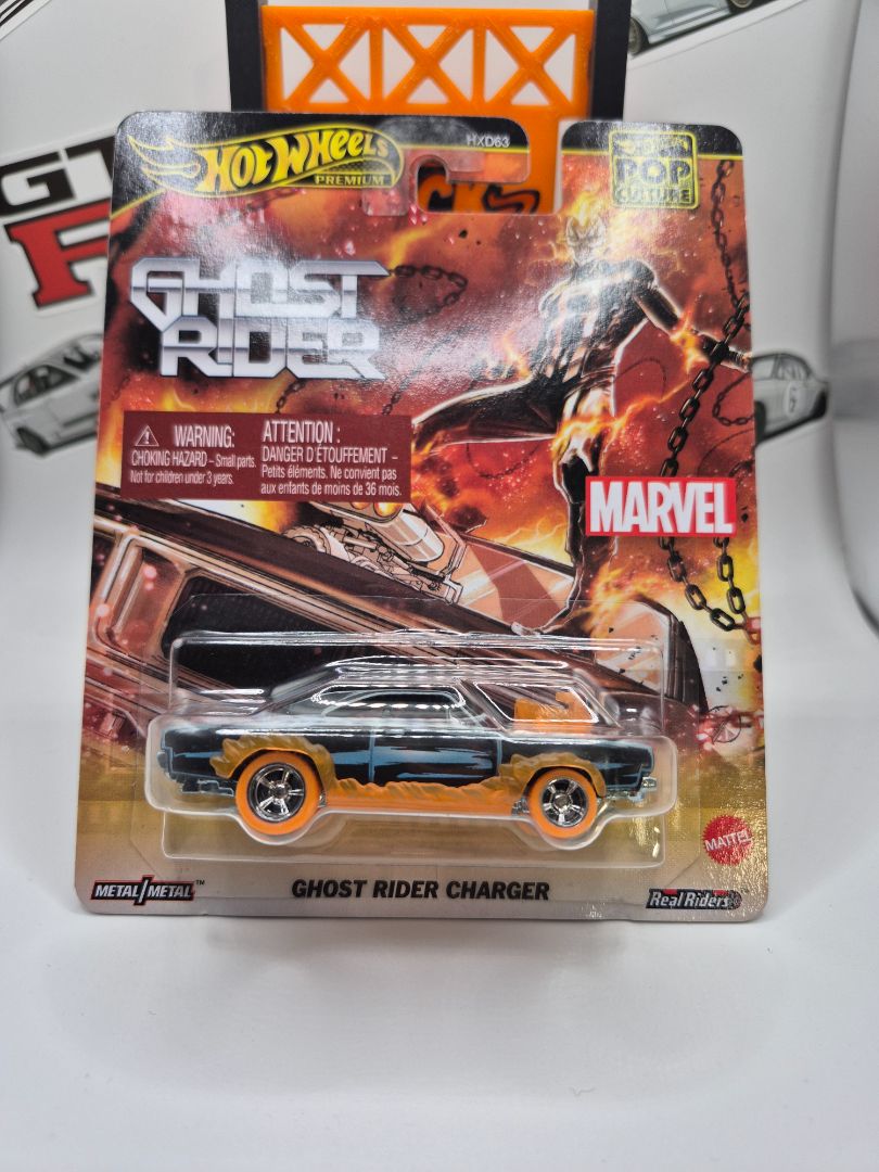 Hot Wheels Marvel's GHOST RIDER CHARGER,  MARVEL
