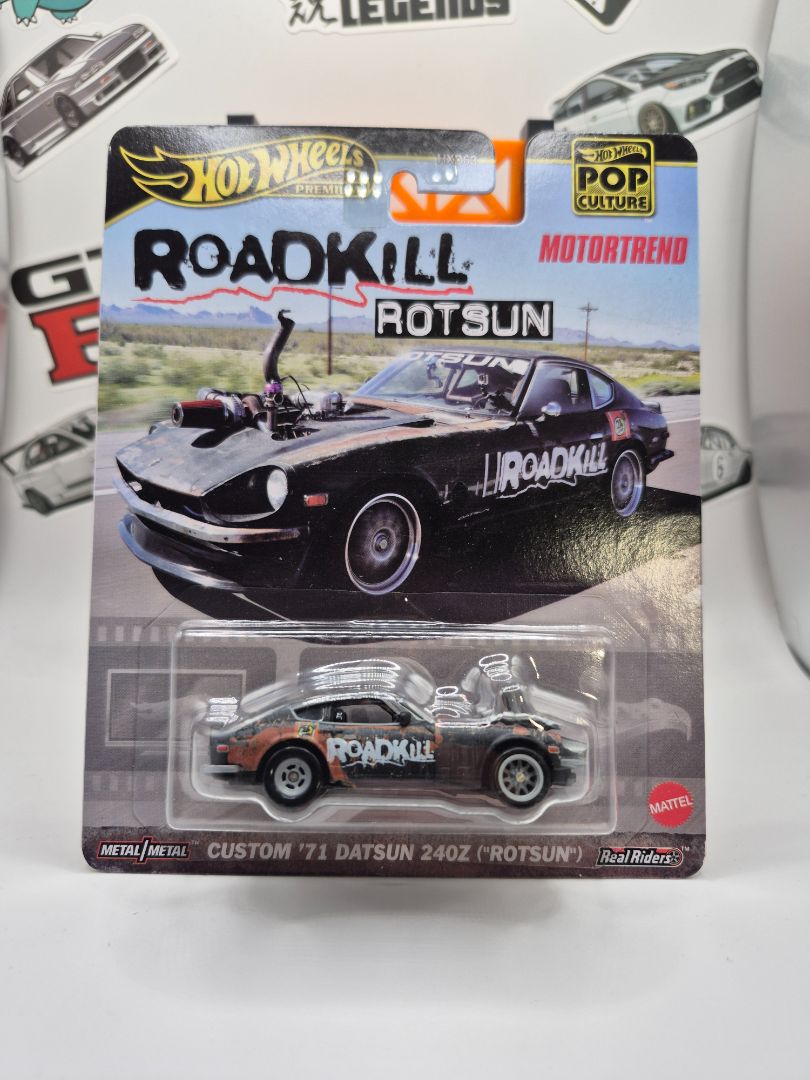Hot Wheels Roadkill Rotsun Custom '71 Datsun 240Z ("Rotsun")
