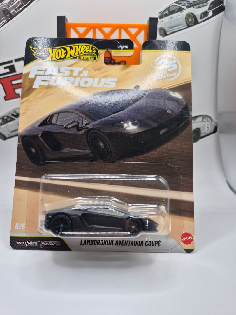 Hot Wheels Fast & Furious 25th Anniversary Lamborghini Aventador Coupe