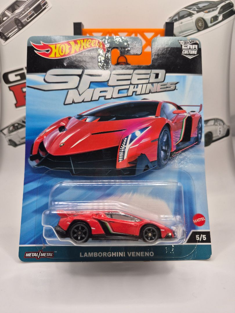 Hot Wheels Lamborghini Veneno Coupe Speed Machines