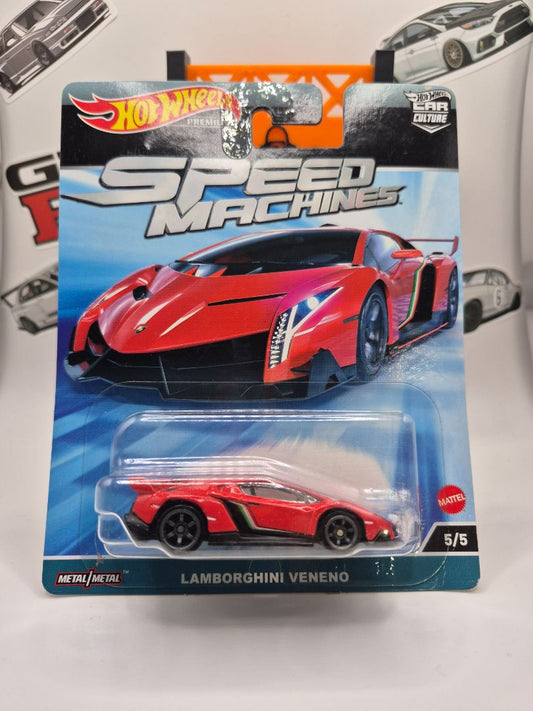 Hot Wheels Lamborghini Veneno Coupe Speed Machines