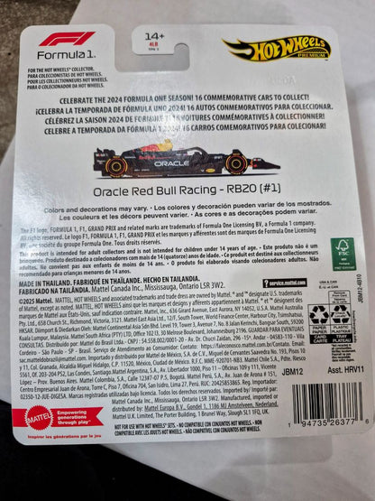 Hot Wheels Premium Formula 1 Oracle Red Bull Racing