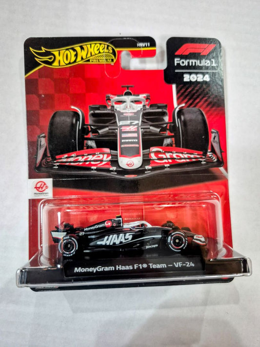 Red Hot Wheels Premium Formula 1 MoneyGram HAAS