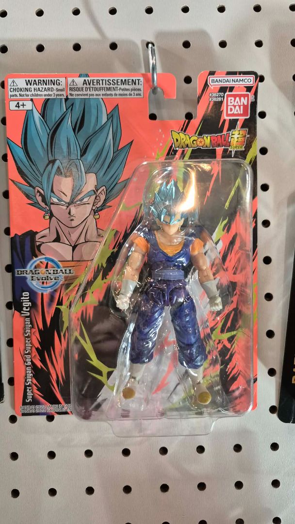 BANDAI Dragon Ball Super Evolve - 5" Super Saiyan God Super Saiyan Vegito
