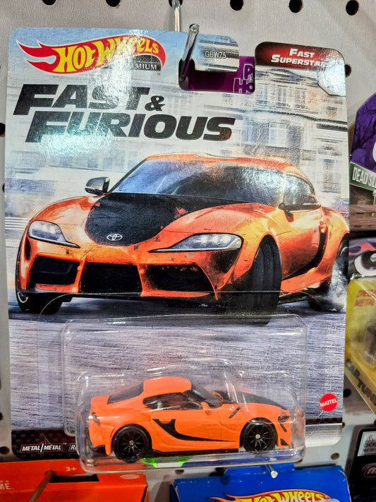 Hot Wheels 2021 Toyota Gr Supra Premium Fast and Furious Edition