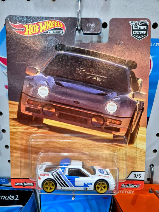 Hot Wheels Ford RS 200 Premium Car Culture Thrill Climbers 2021 MIP