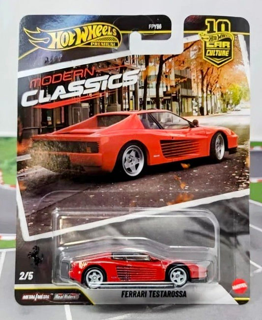 Hot Wheels Ferrari Testarossa * 2026 Hot Wheels Car Culture Modern Classics Case S