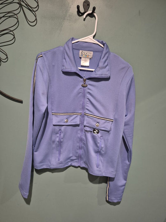 Light Blue Ixspa Track Jacket, S
