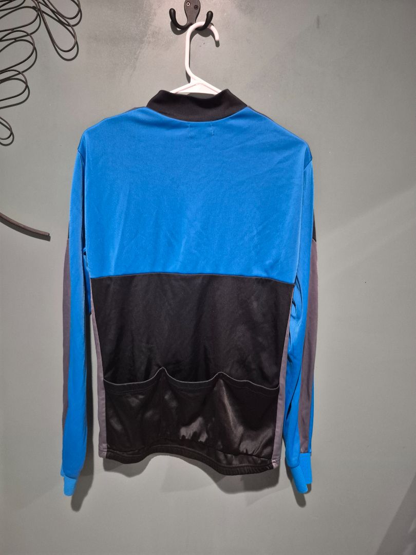 Blue & Black Pearl iZumi Technical Wear Cycling Jacket, L