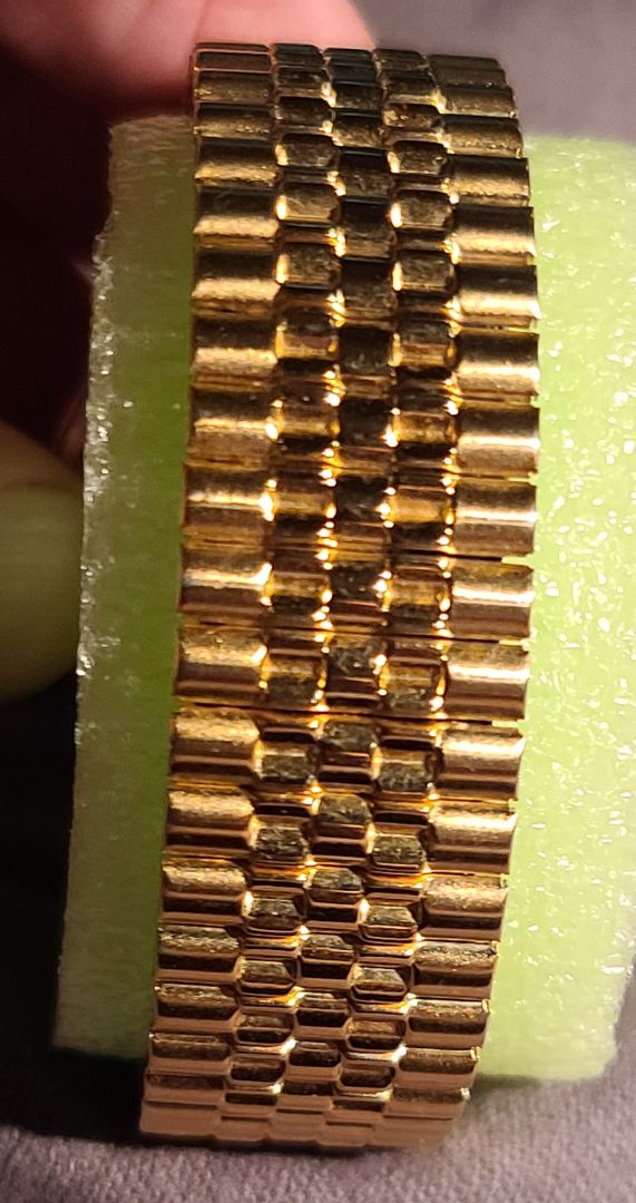Gold Tone Seiko Men's Watch Quartz Day-Date