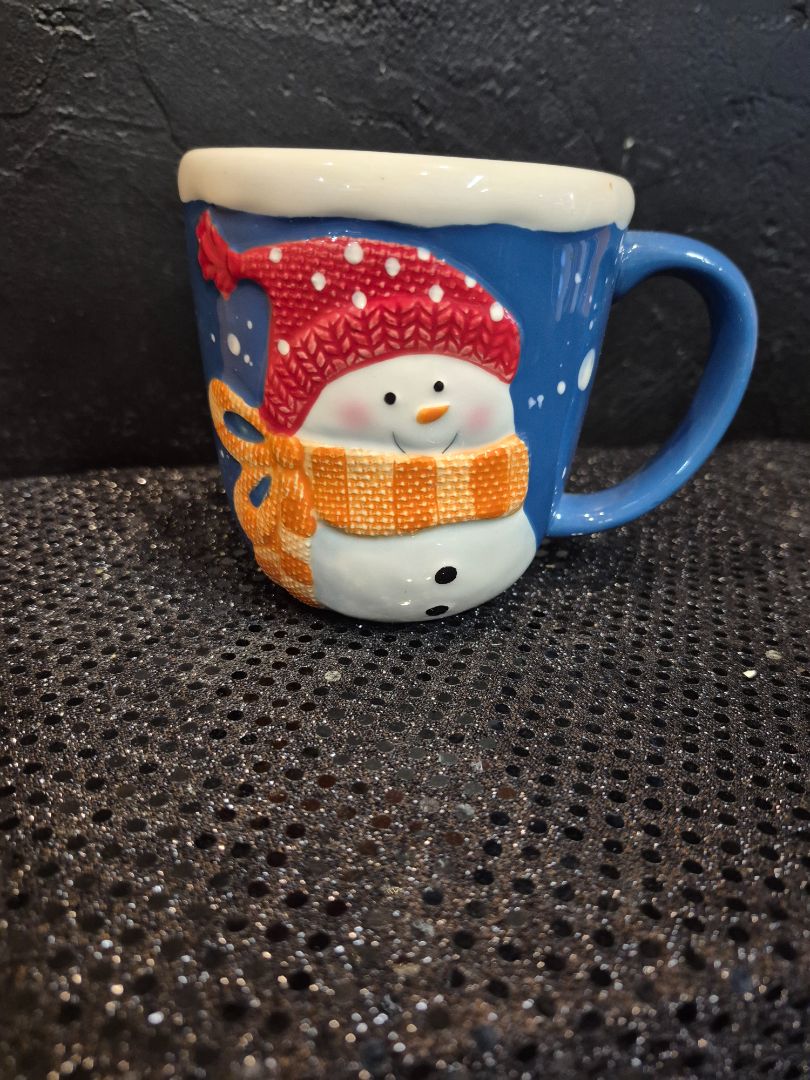 Blue  St. Nicholas Square "Snow Days" Mug