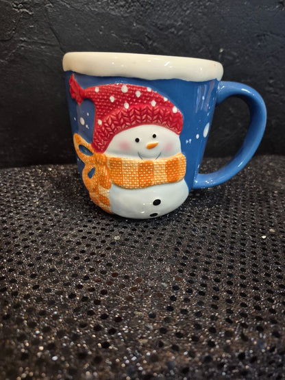Blue  St. Nicholas Square "Snow Days" Mug
