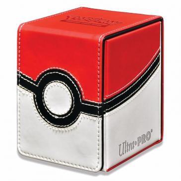 White and Red Ultra Pro Pokemon TCG Supplies - Alcove Flipbox - Pokeball