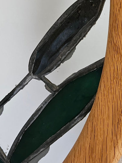 Mirror w/ Stained Glass