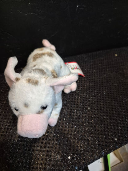 Pink w/Brown Spots  Douglas Spotted Pig, 7"