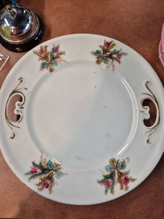Moss Rose China Plate, 9.5"