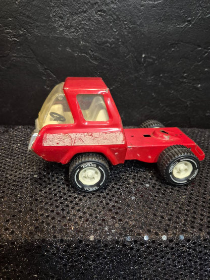 Red  Vintage Tonka Semi Truck Cab
