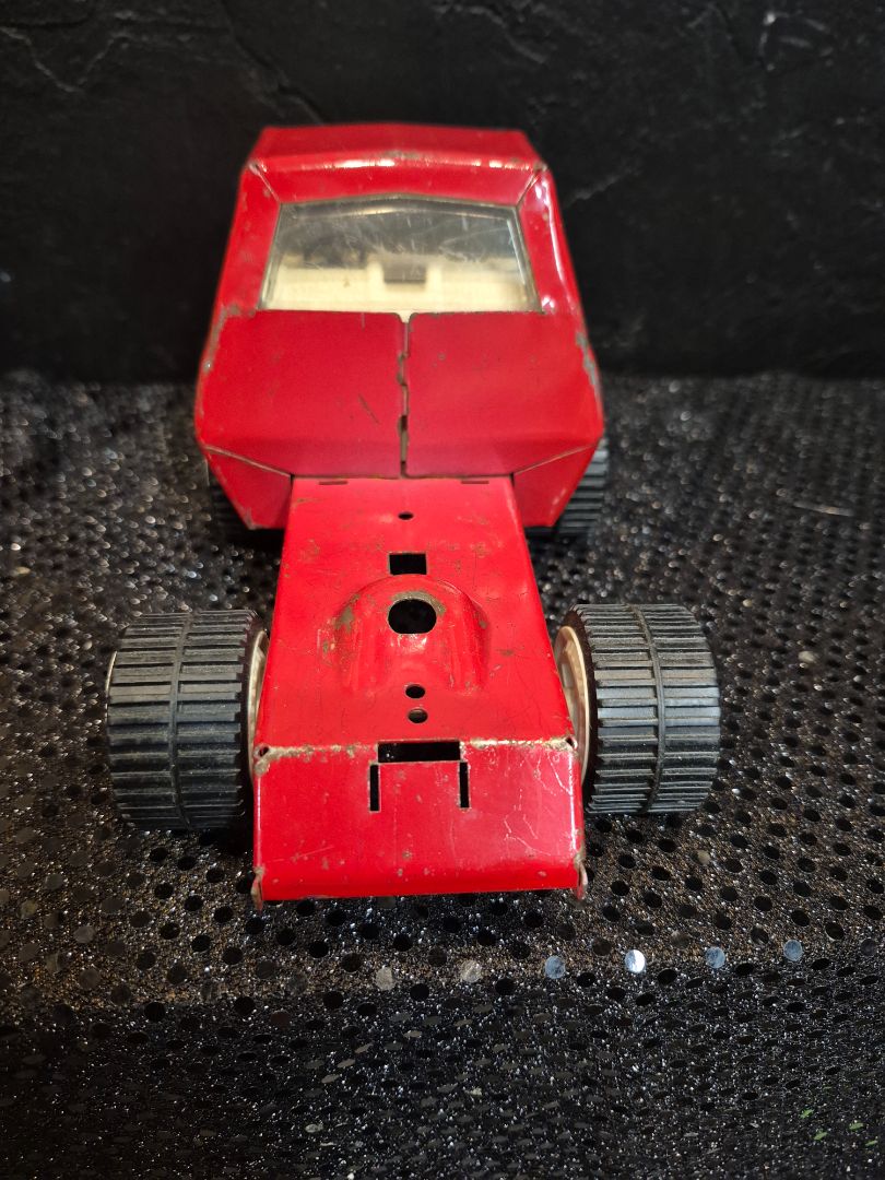 Red  Vintage Tonka Semi Truck Cab
