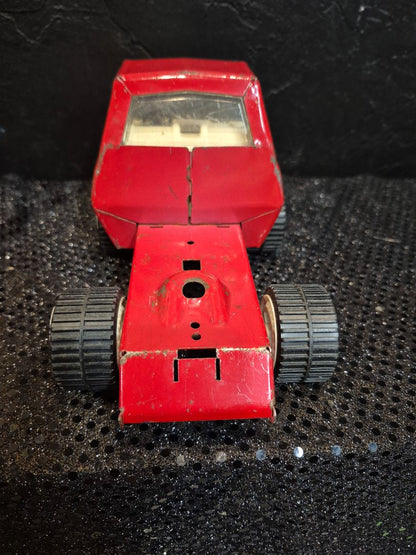 Red  Vintage Tonka Semi Truck Cab