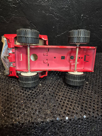 Red  Vintage Tonka Semi Truck Cab
