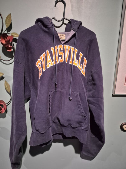 Navy Steve and Barry's "Evansville" Hoodie, L