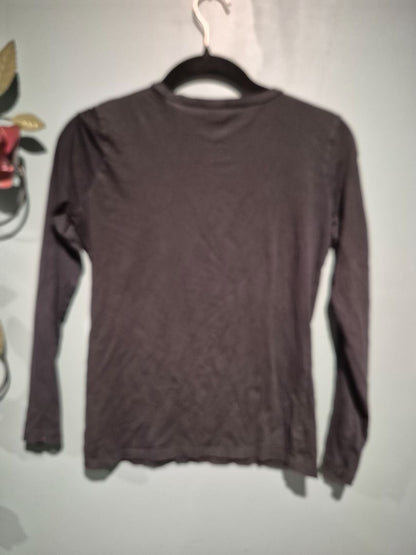 Black Banana Republic Long Sleeve T-Shirt, S