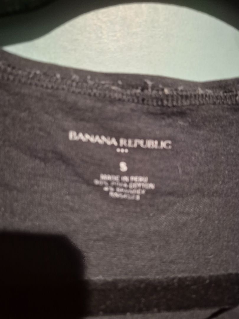 Black Banana Republic Long Sleeve T-Shirt, S