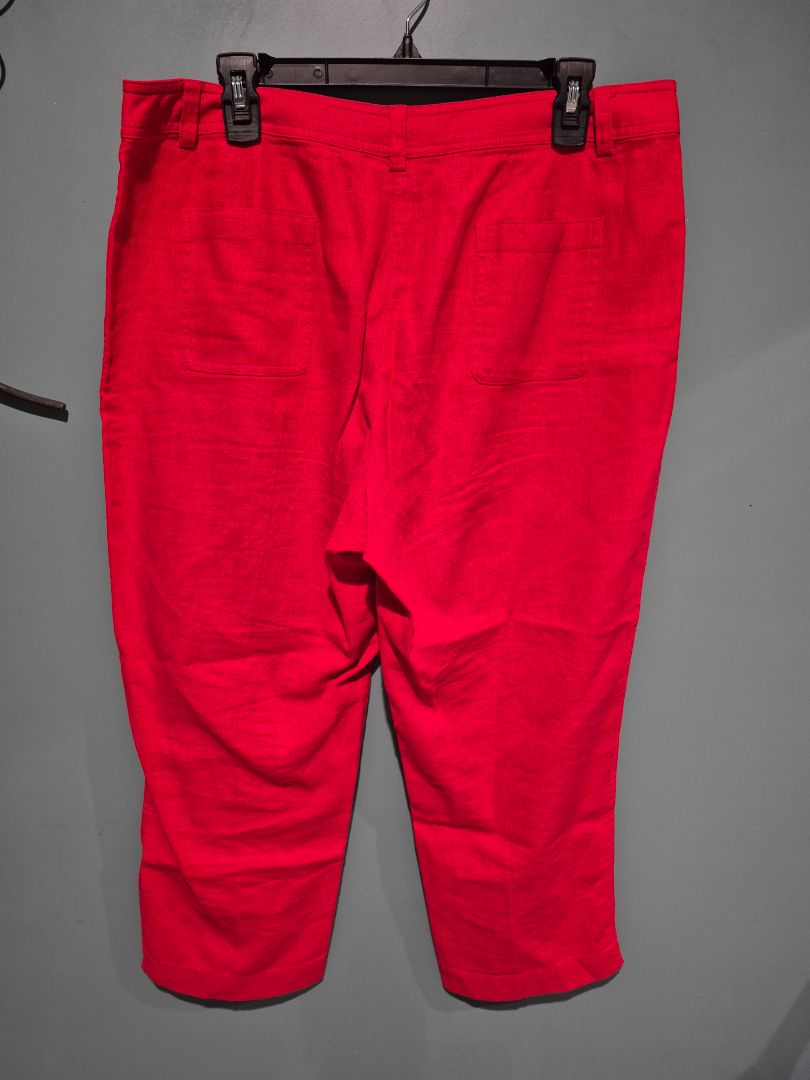 Red Pendleton Pants, 14