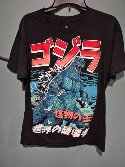 Black  Godzilla T-Shirt, M
