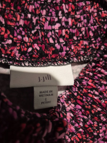 J.Jill Shades of Pink Women's Long Sleeve Top sz PL