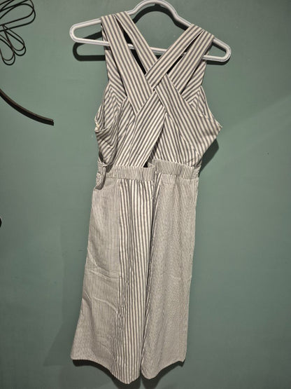 Sugar Lips Blue and White Striped Dress
