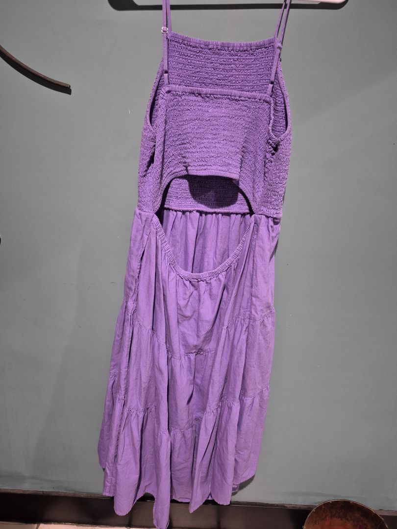 Universal Thread Purple (sz XL) Smock Open Back