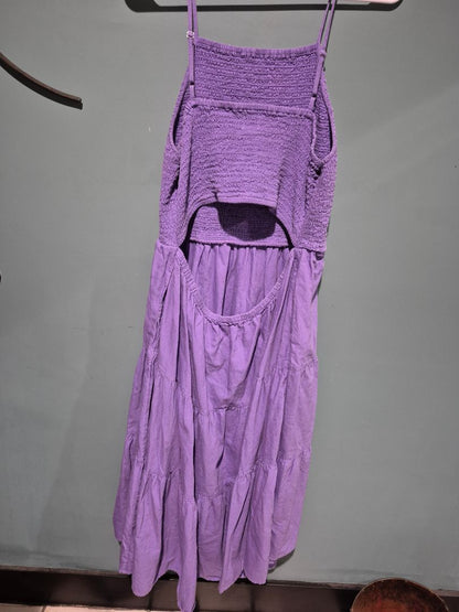 Universal Thread Purple (sz XL) Smock Open Back