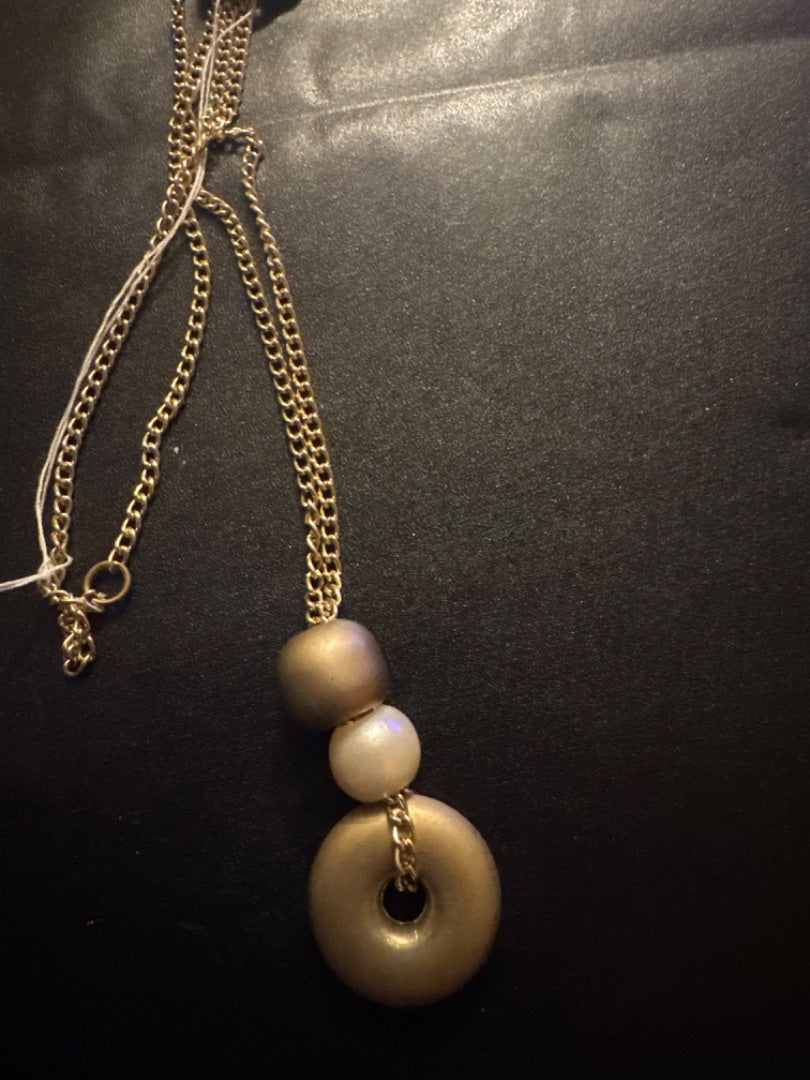 Rounded Bead Necklace