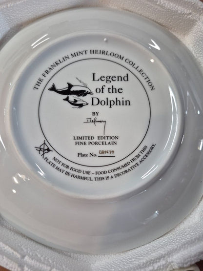 Vintage Franklin Mint Legend of the Dolphin by Delmary