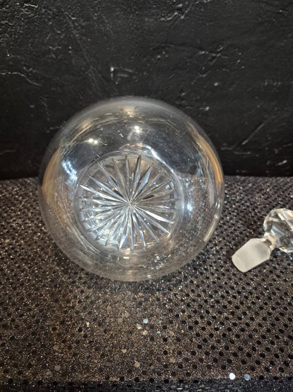 Vintage Cut Glass Decanter