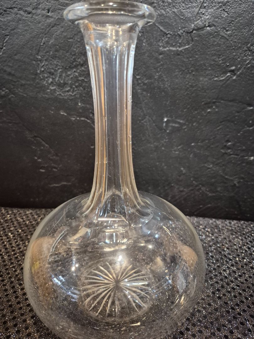 Vintage Cut Glass Decanter