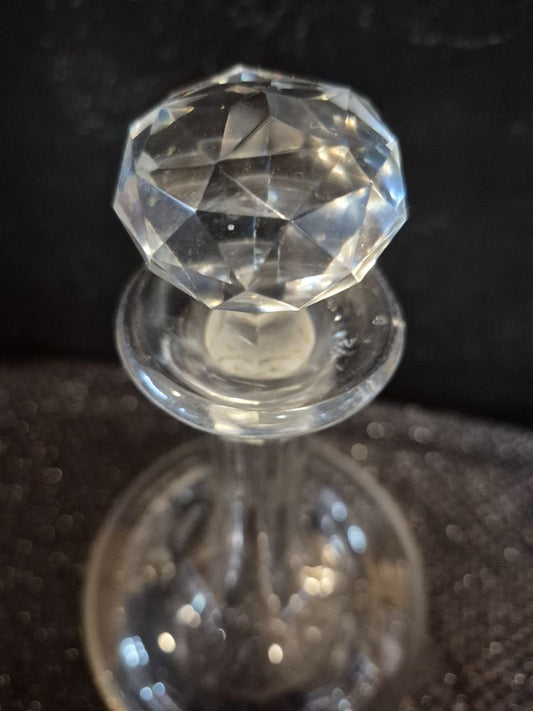 Vintage Cut Glass Decanter