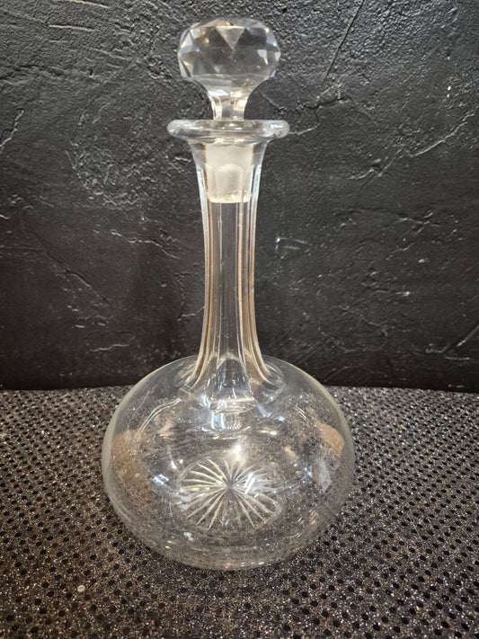 Vintage Cut Glass Decanter