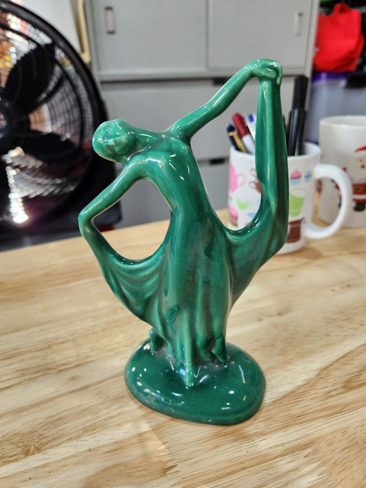 Dancing Green Lady- Ceramic