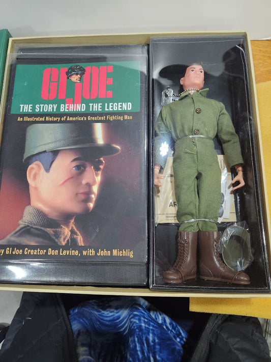 Gi Joe Book and Doll