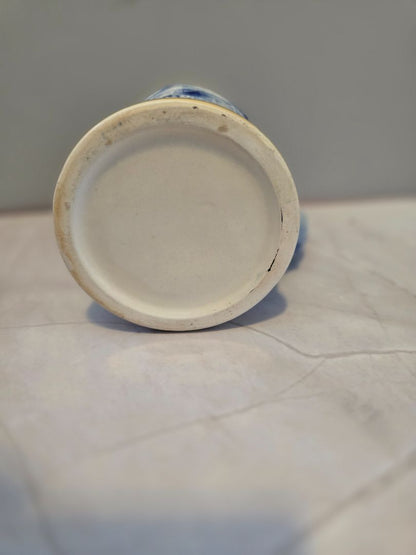 Blue  Vintage New York World’s Fair 1964-1965 Ceramic Beer Stein Mug, 6 x 4.25 x 3.5